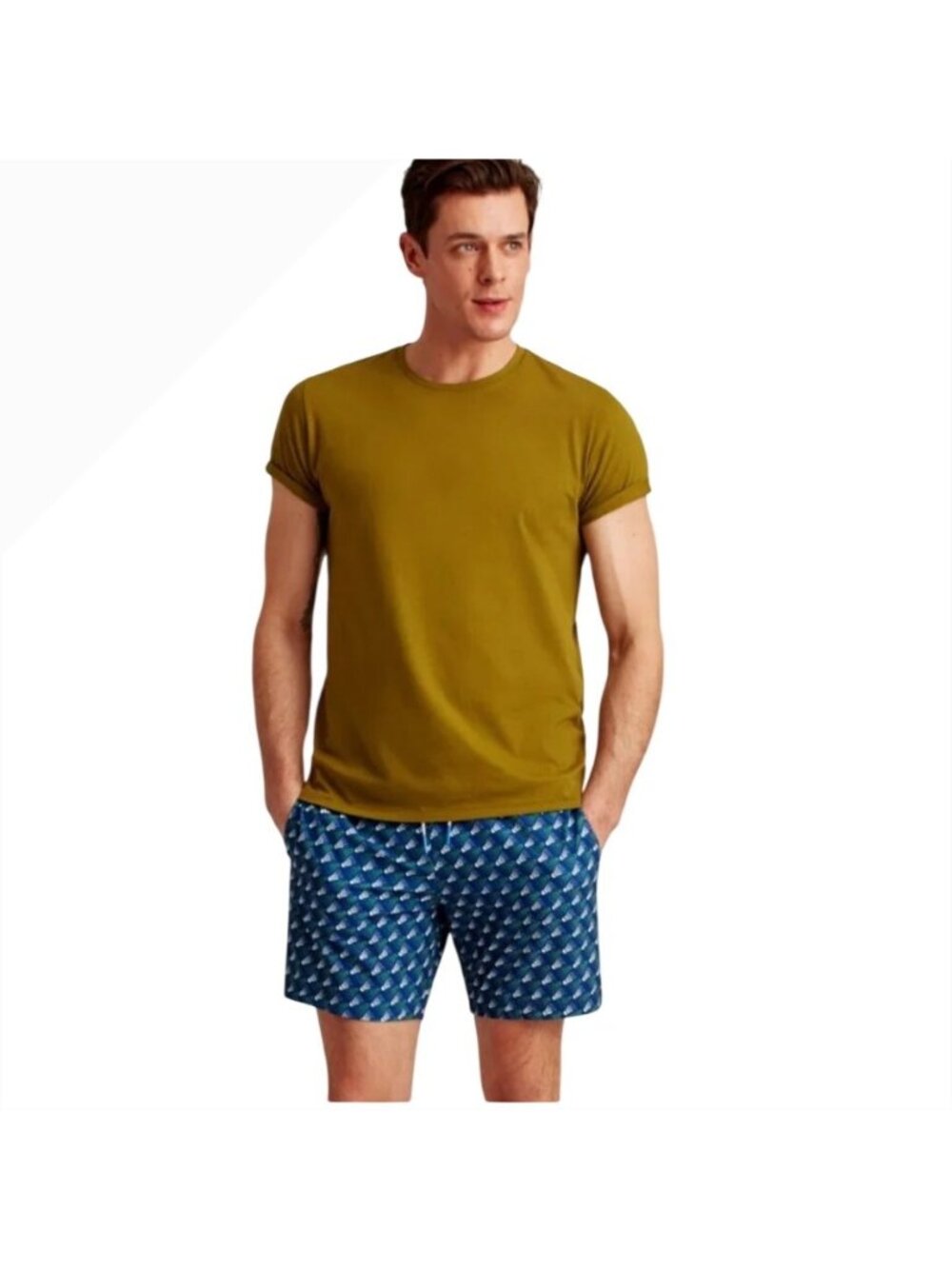 Bonobos Riveira 5” Swim Trunks Shorts Men’s Small Birdie Shuttlecock Print